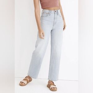 Perfect vintage wide leg crop jean